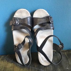 DANSKO Black Platform sandals